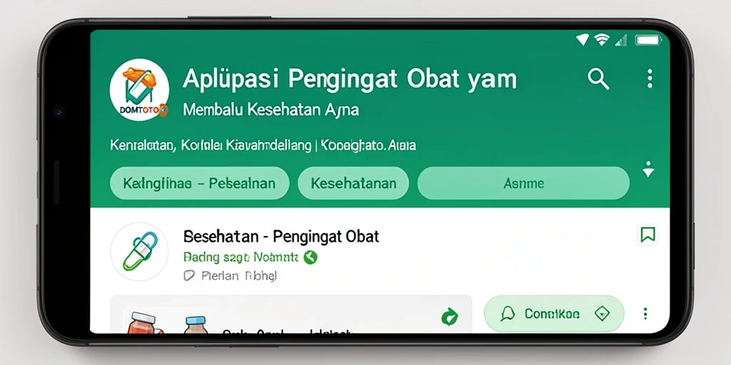 Tampilan antarmuka aplikasi DOMTOTO yang bersih dan fungsional.