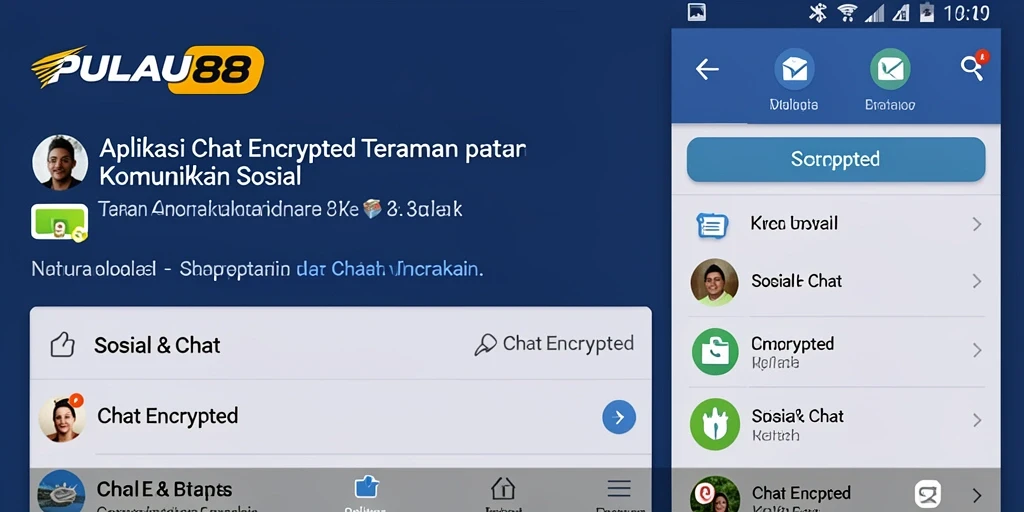 Tampilan antarmuka aplikasi PULAU88 yang user-friendly dan modern.