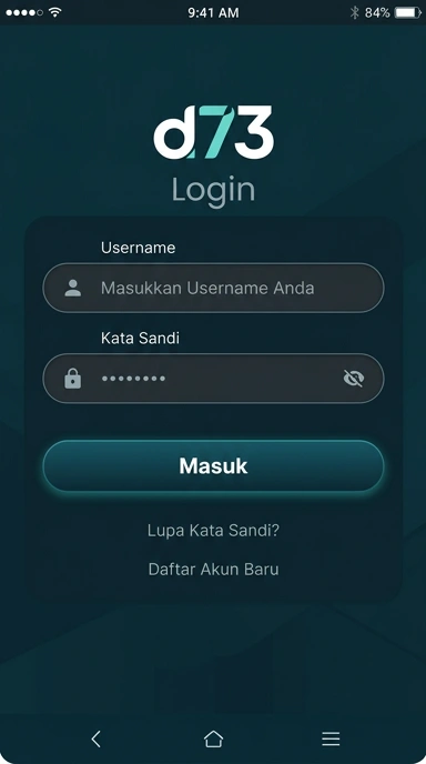 Masuk Akun d73 dengan Mudah dan Aman